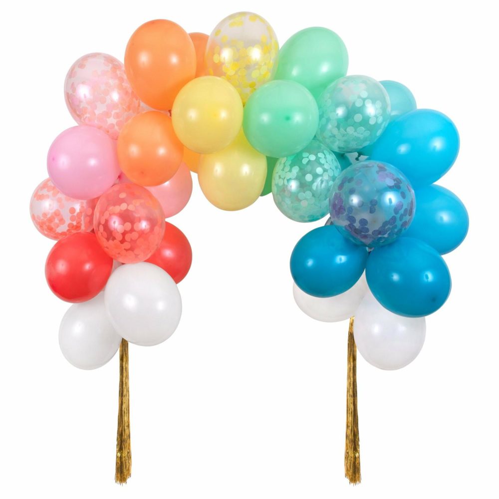 Balloon Cloud Kits | Rainbow Balloon Arch Kit (X 40 Balloons) Balloons Balloon Cloud Kits