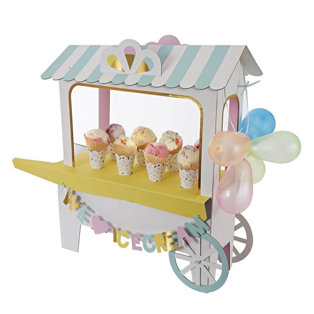 Centerpieces | Ice Cream Cart Centerpiece Party Supplies Centerpieces