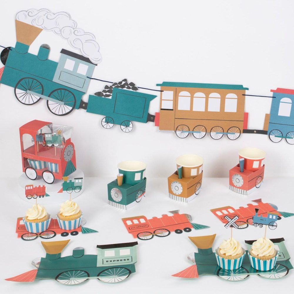 Complete Party Sets | All Aboard! Train Party Set Complete Party Sets Complete Party Sets