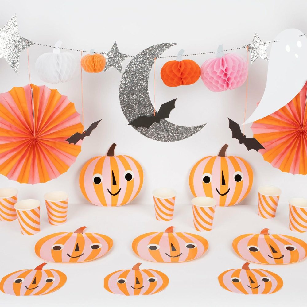 Complete Party Sets | Pastel Stripes Halloween Party Set Complete Party Sets Complete Party Sets