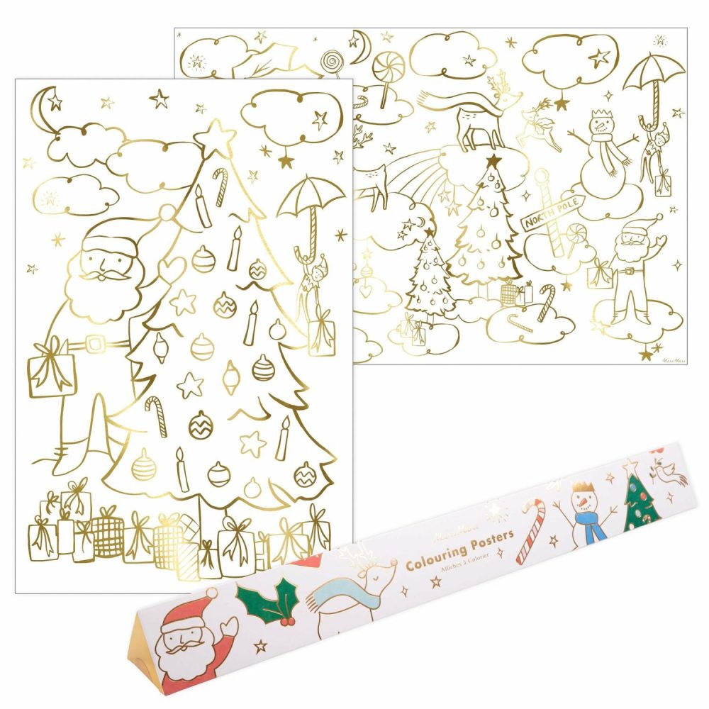 Craft Kits | Christmas Coloring Posters (X 2) Craft Kits Craft Kits