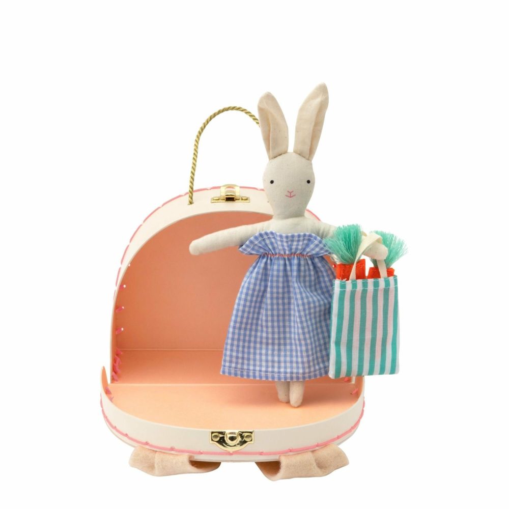 Dolls & Doll Accessories | Bunny Mini Suitcase Doll Dolls & Doll Accessories Dolls & Doll Accessories