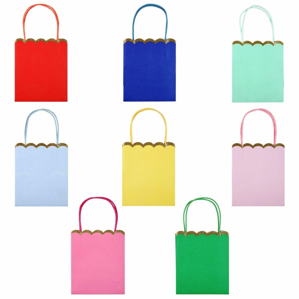 Favor Bags | Multicolor Party Bags (Set Of 8) Favor Bags Favor Bags