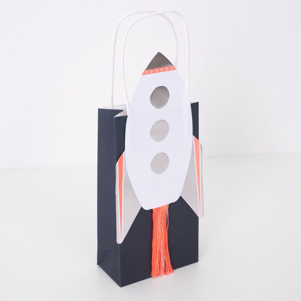 Favor Bags | Rocket Party Bags (X 8) Favor Bags Favor Bags