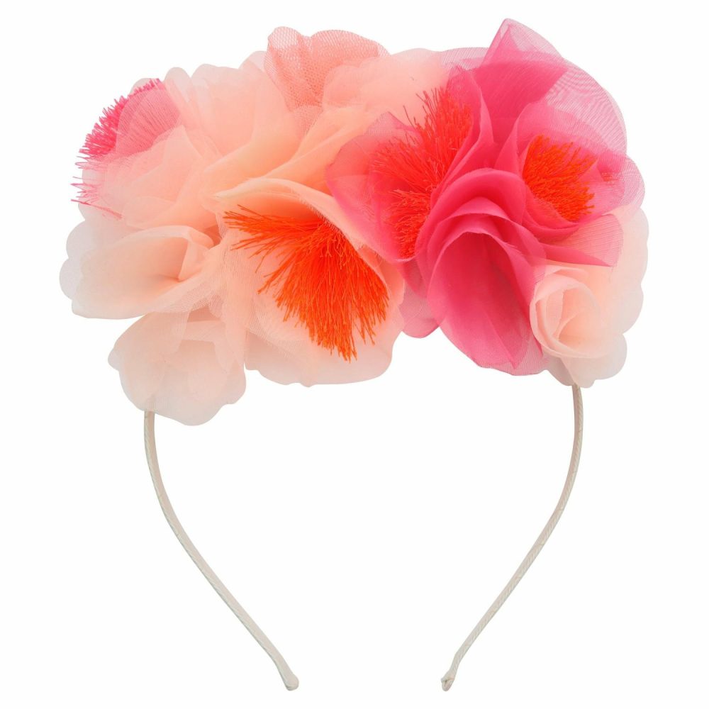 Hair Accessories | Pink Floral Headband Party Favors Hair Accessories