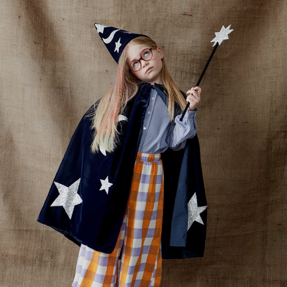 Halloween Costumes | Blue Velvet Wizard Costume Costumes & Dress Up Halloween Costumes