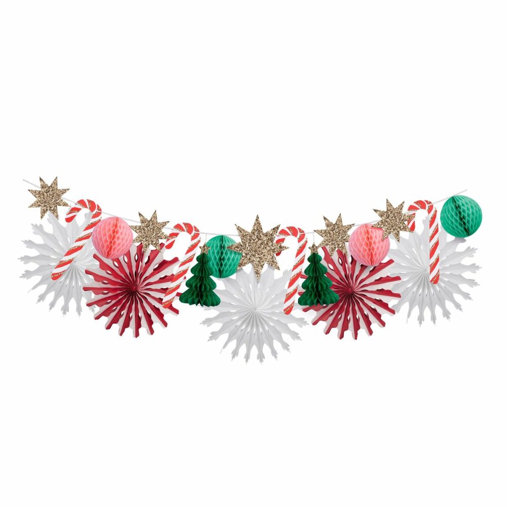 Honeycomb Garlands | Christmas Honeycomb Garland Party Decorations Honeycomb Garlands