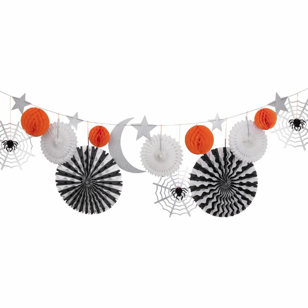 Honeycomb Garlands | Halloween Honeycomb Shapes Garland Honeycomb Garlands Honeycomb Garlands