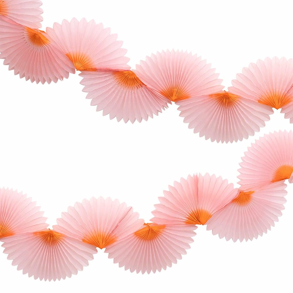 Honeycomb Garlands | Pink Honeycomb Fan Garland Honeycomb Garlands Honeycomb Garlands