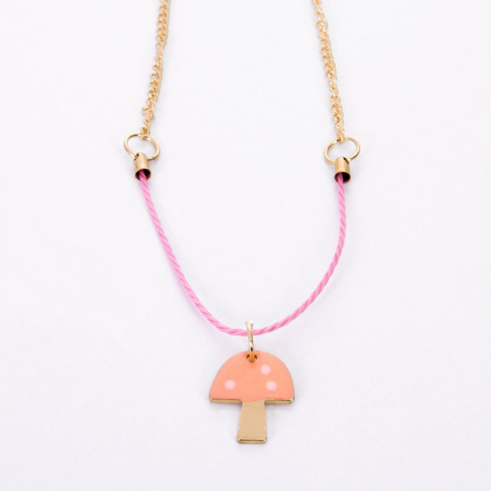 Jewelry | Enamel Mushroom Necklace Jewelry Jewelry