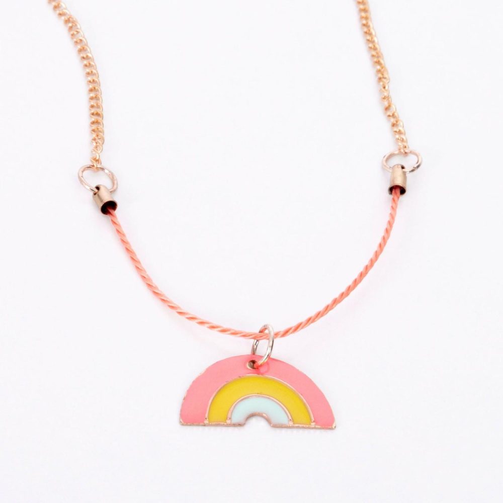 Jewelry | Enamel Rainbow Necklace Jewelry Jewelry