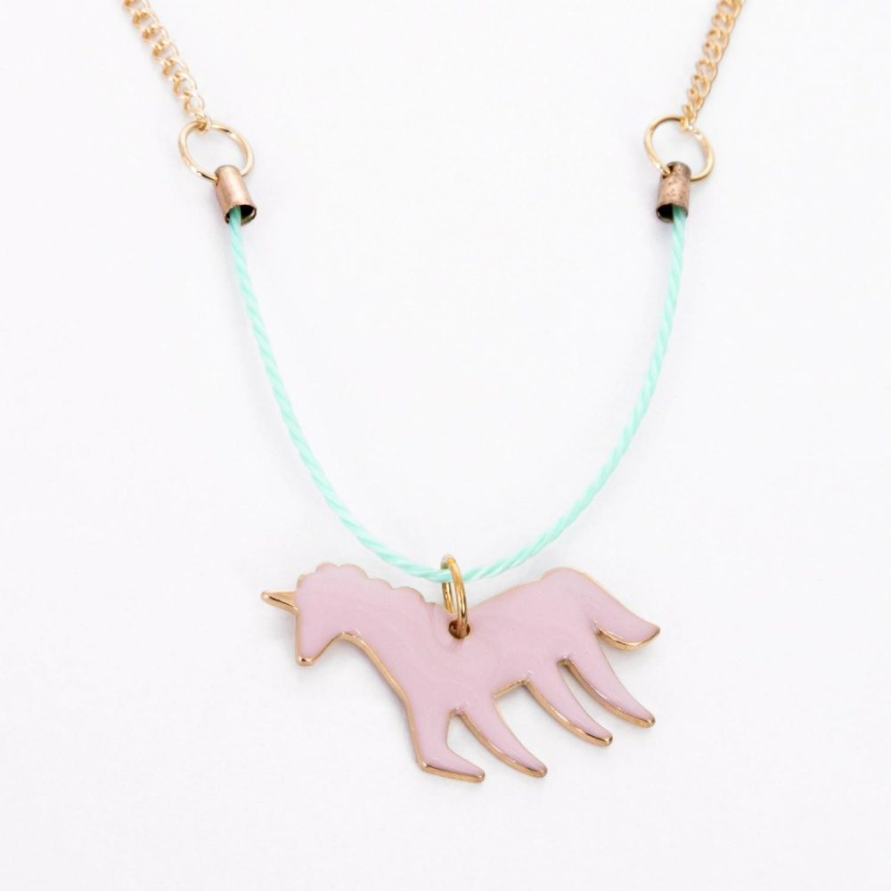 Jewelry | Enamel Unicorn Necklace Jewelry Jewelry