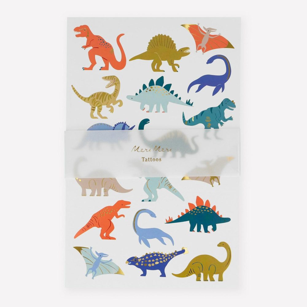 Kids Tattoos | Dinosaurs Tattoo Sheets (X 2 Sheets) Kids Tattoos Kids Tattoos