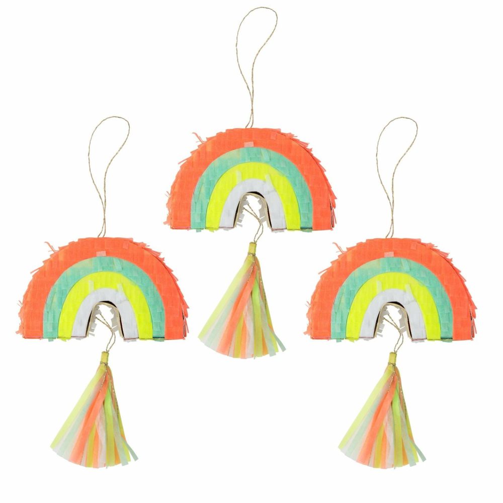 Mini Piñata Favors | Rainbow Piñata Favors (X 3) Mini Piñata Favors Mini Piñata Favors