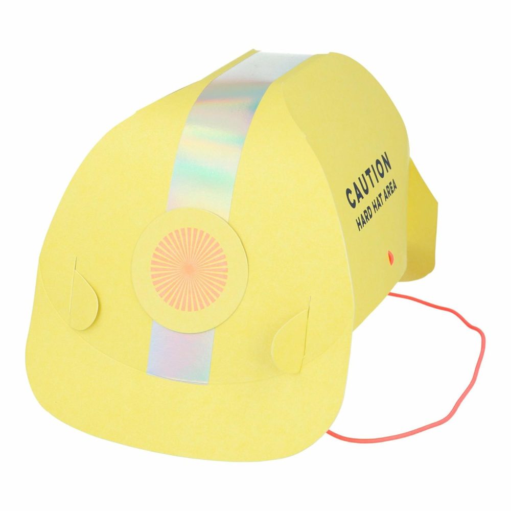 Party Hats | Construction Party Hat (X 8) Party Hats Party Hats