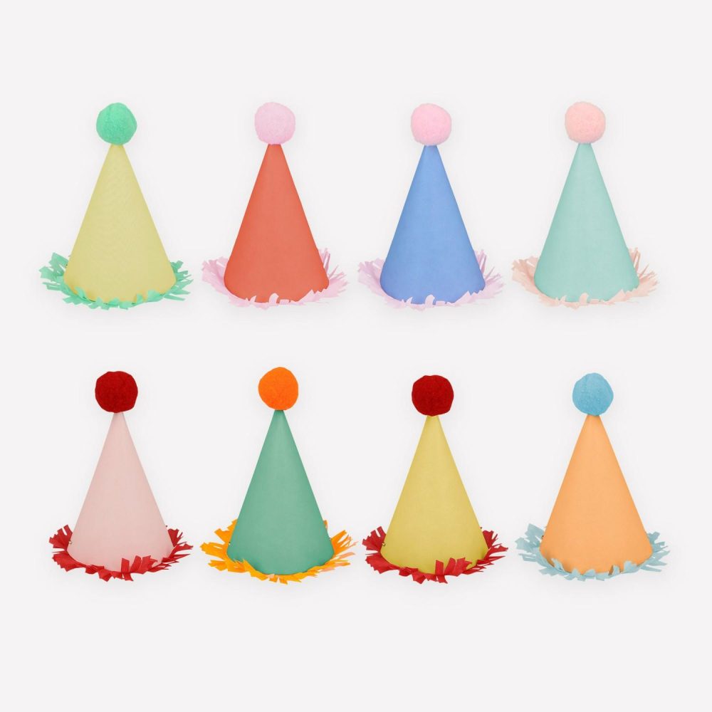 Party Hats | Mini Party Hats (X 8) Party Hats Party Hats