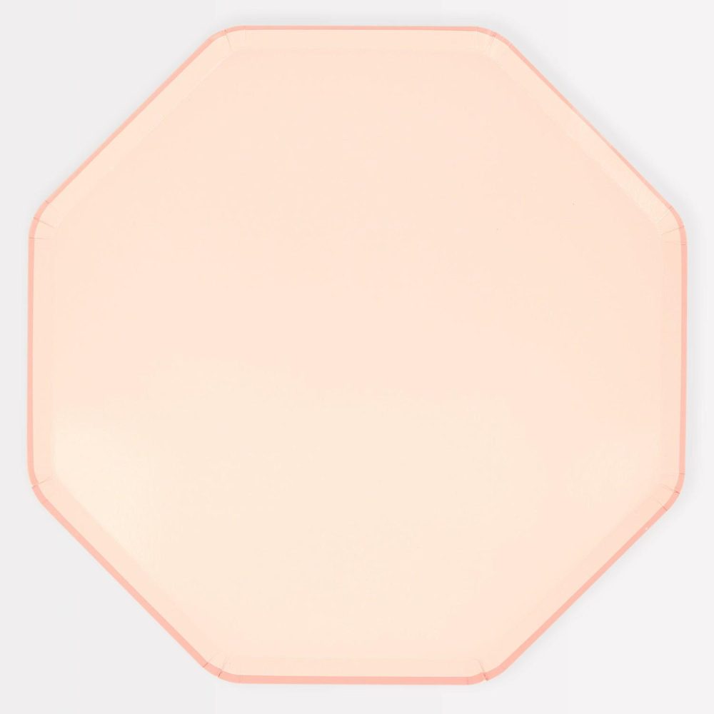 Plates, Cups & Napkins | Ballet Slipper Pink Dinner Plates (X 8) Party Supplies Plates, Cups & Napkins