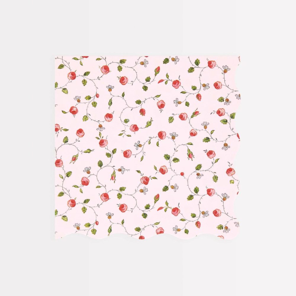 Plates, Cups & Napkins | Ladurée X Meri Meri Marie-Antoinette Large Napkins (X 16) Party Supplies Plates, Cups & Napkins