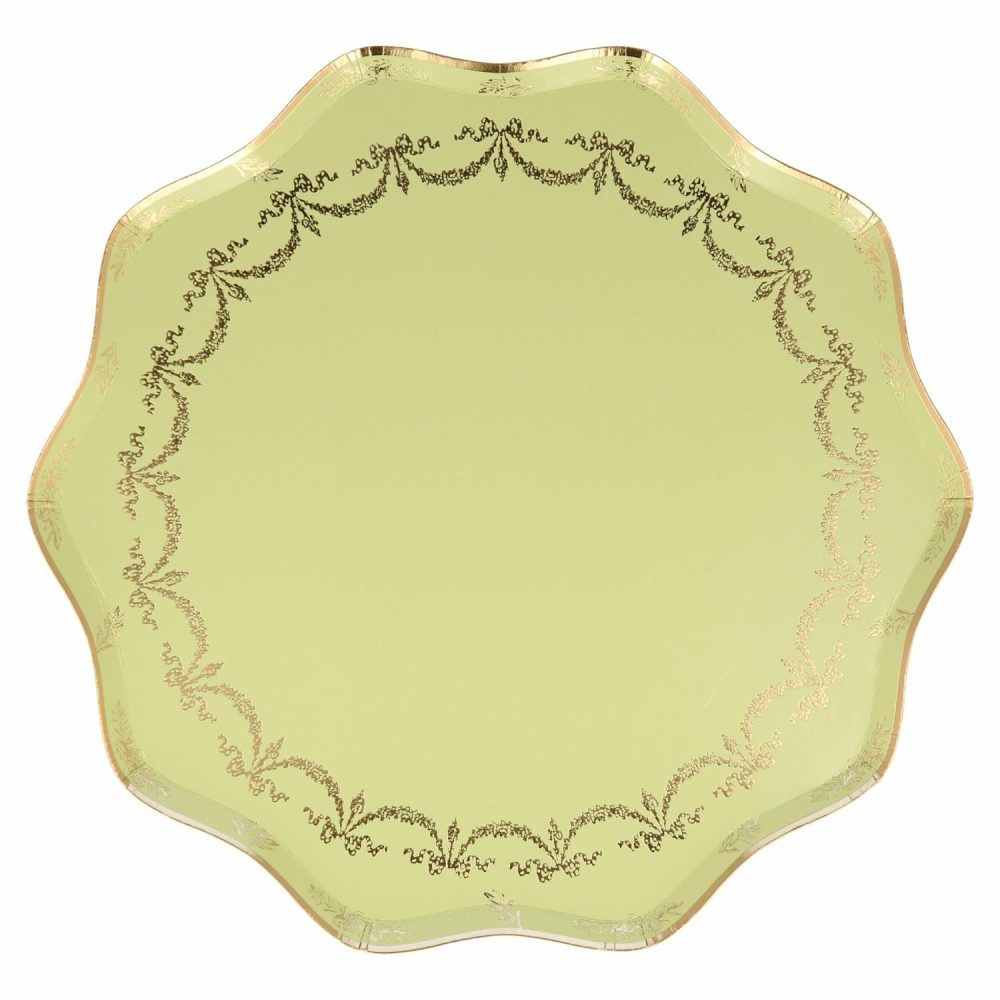 Plates, Cups & Napkins | Ladurée X Meri Meri Paris Dinner Plates (X 8) Party Supplies Plates, Cups & Napkins