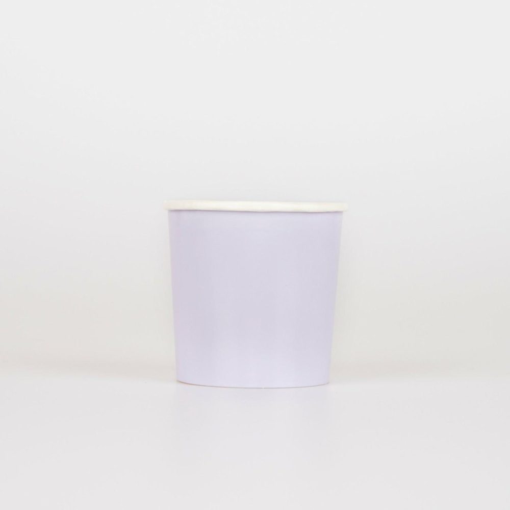 Plates, Cups & Napkins | Periwinkle Tumbler Cups (X 8) Party Supplies Plates, Cups & Napkins