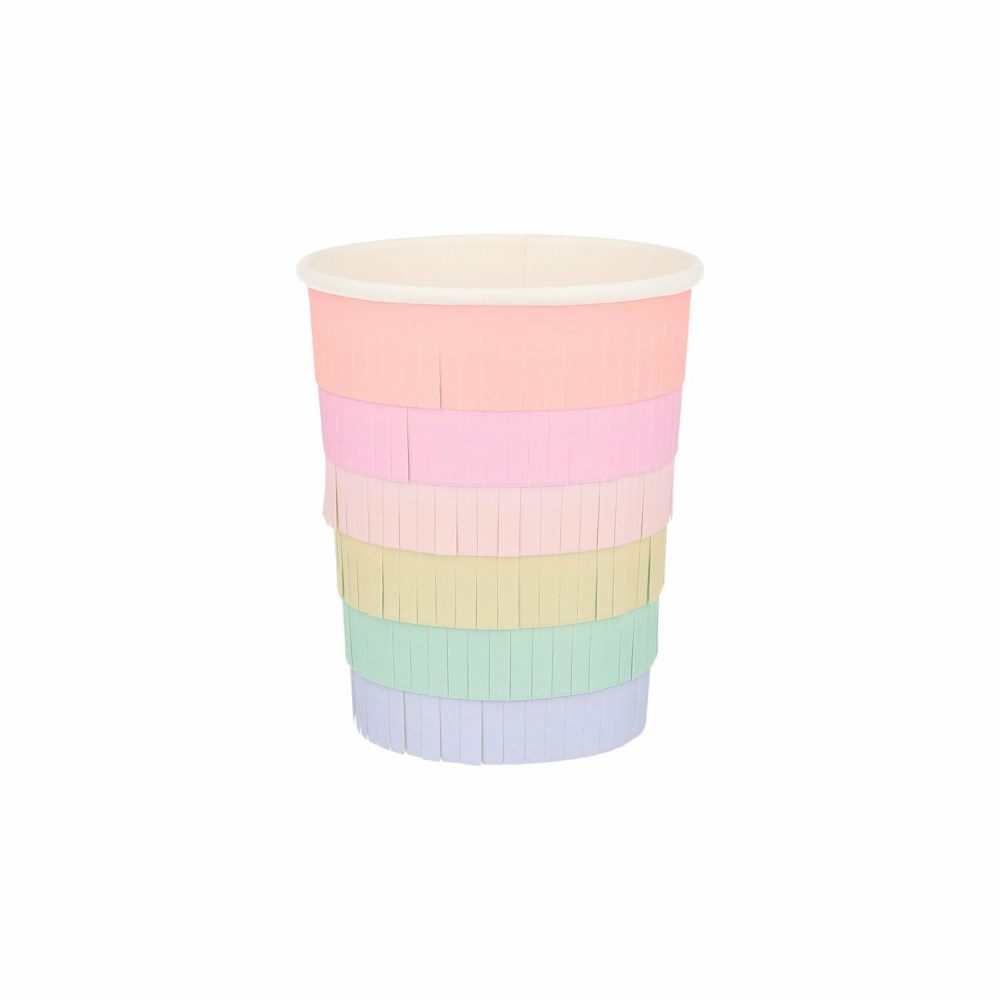 Plates, Cups & Napkins | Rainbow Sun Cups (X 8) Party Supplies Plates, Cups & Napkins