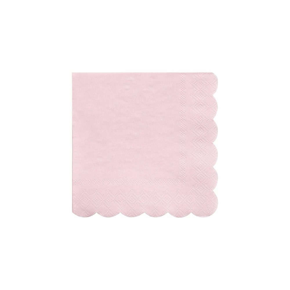 Plates, Cups & Napkins | Small Candy Pink Paper Napkins (X 20) Party Supplies Plates, Cups & Napkins