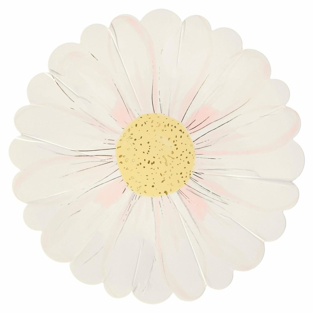 Plates, Cups & Napkins | Wild Daisy Plates (X 8) Party Supplies Plates, Cups & Napkins