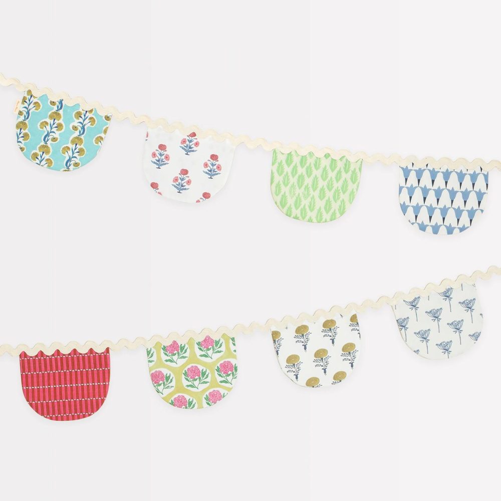 Reusable Or Compostable | Meri Meri X Molly Mahon Fabric Garland Party Supplies Reusable Or Compostable