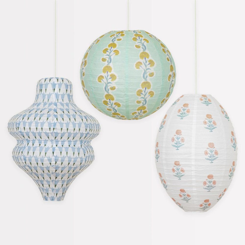 Reusable Or Compostable | Molly Mahon X Meri Meri Lanterns (X 3) Party Supplies Reusable Or Compostable