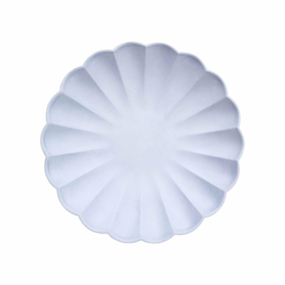 Reusable Or Compostable | Small Soft Lilac Compostable Plates (X 8) Party Supplies Reusable Or Compostable