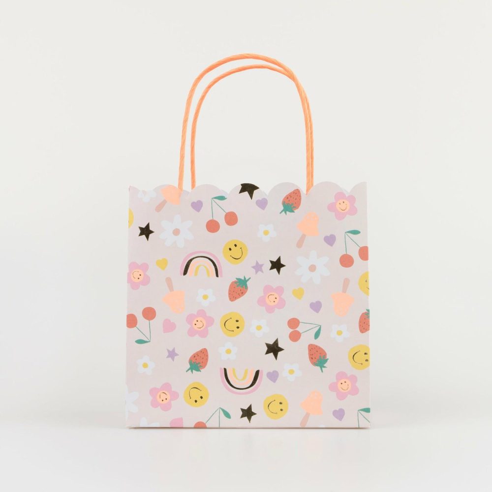 Favor Bags | Happy Icons Party Bags (X 8) Favor Bags Favor Bags