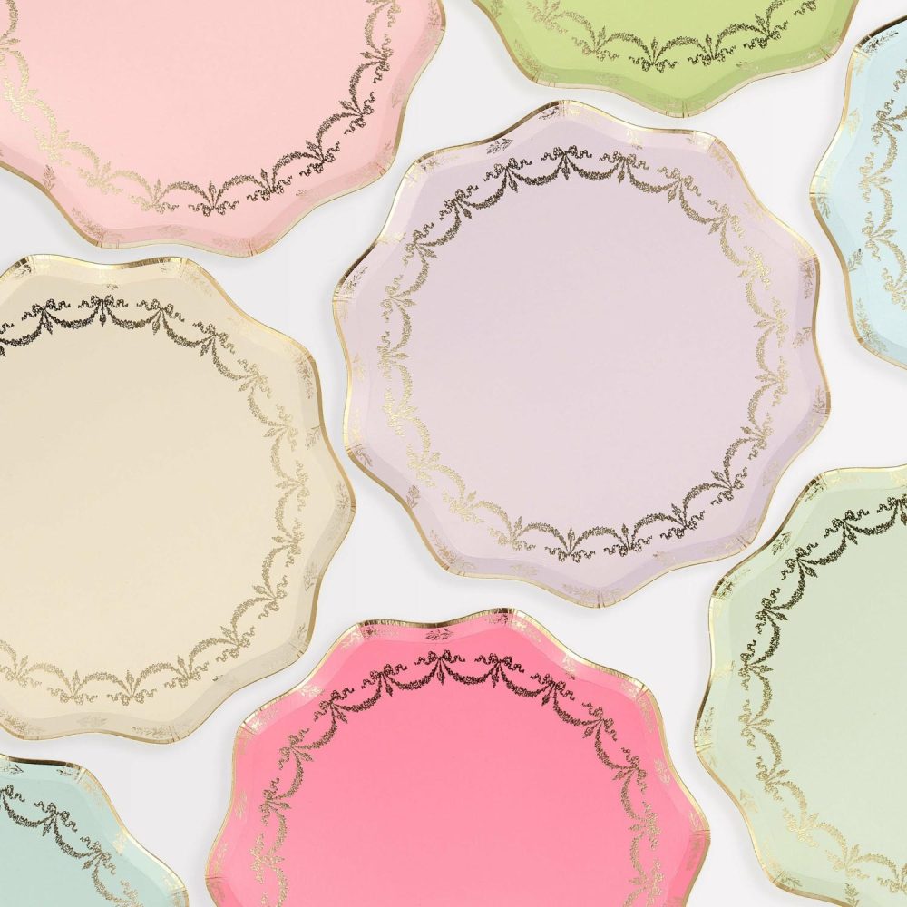 Plates, Cups & Napkins | Ladurée X Meri Meri Paris Side Plates (X 8) Party Supplies Plates, Cups & Napkins