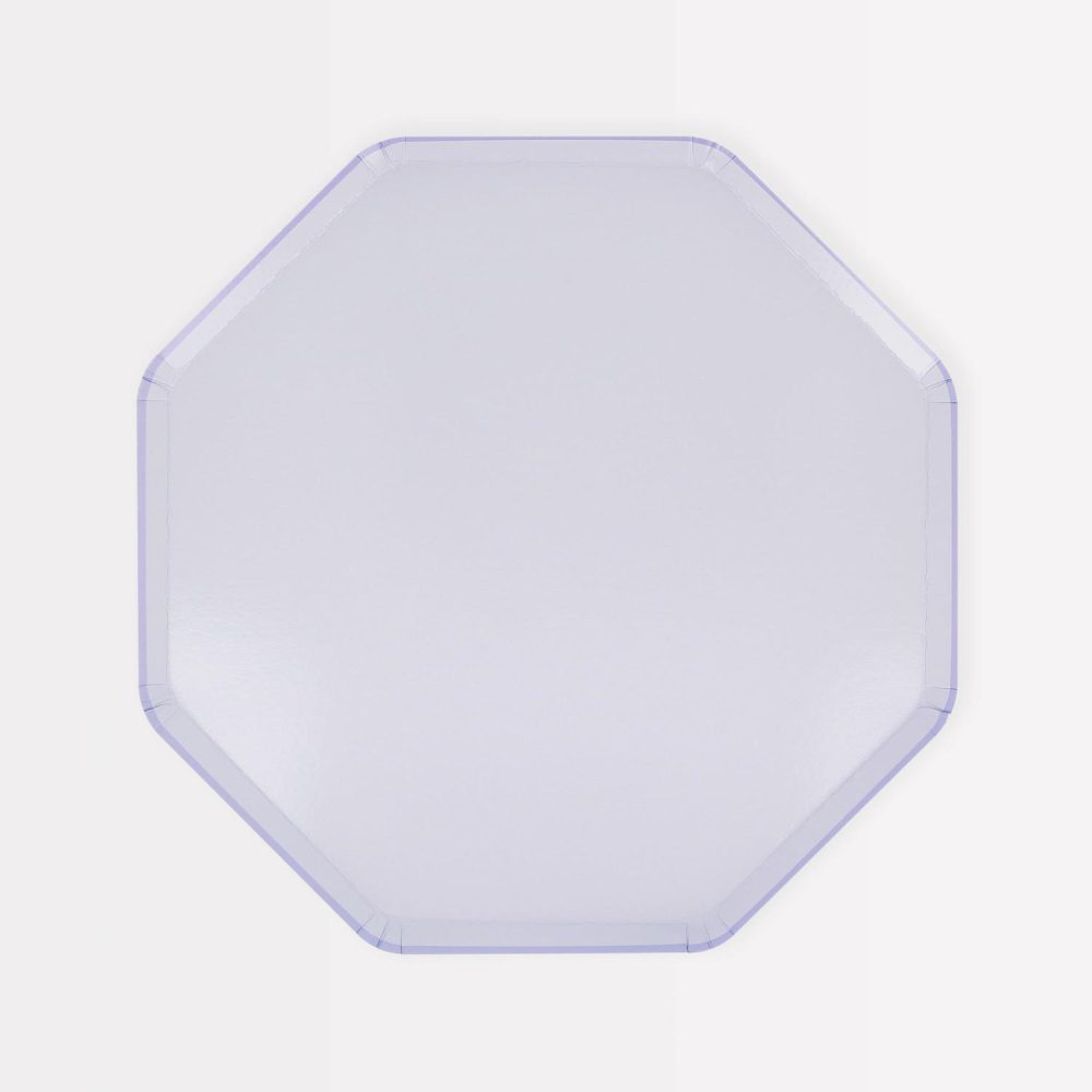 Plates, Cups & Napkins | Periwinkle Side Plates (X 8) Party Supplies Plates, Cups & Napkins